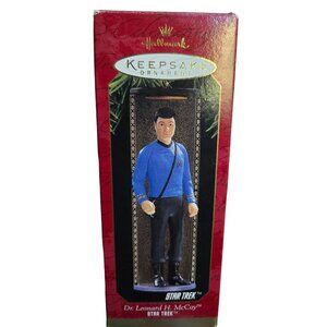 1997 Hallmark Collector Series Dr. Leonard "Bones" McCoy Star Trek Christmas Orn